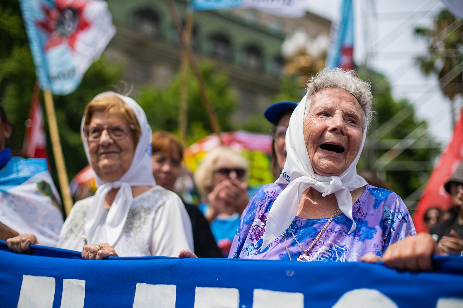 Fotografía de Estanislao Santos: Las madres siguen marchando