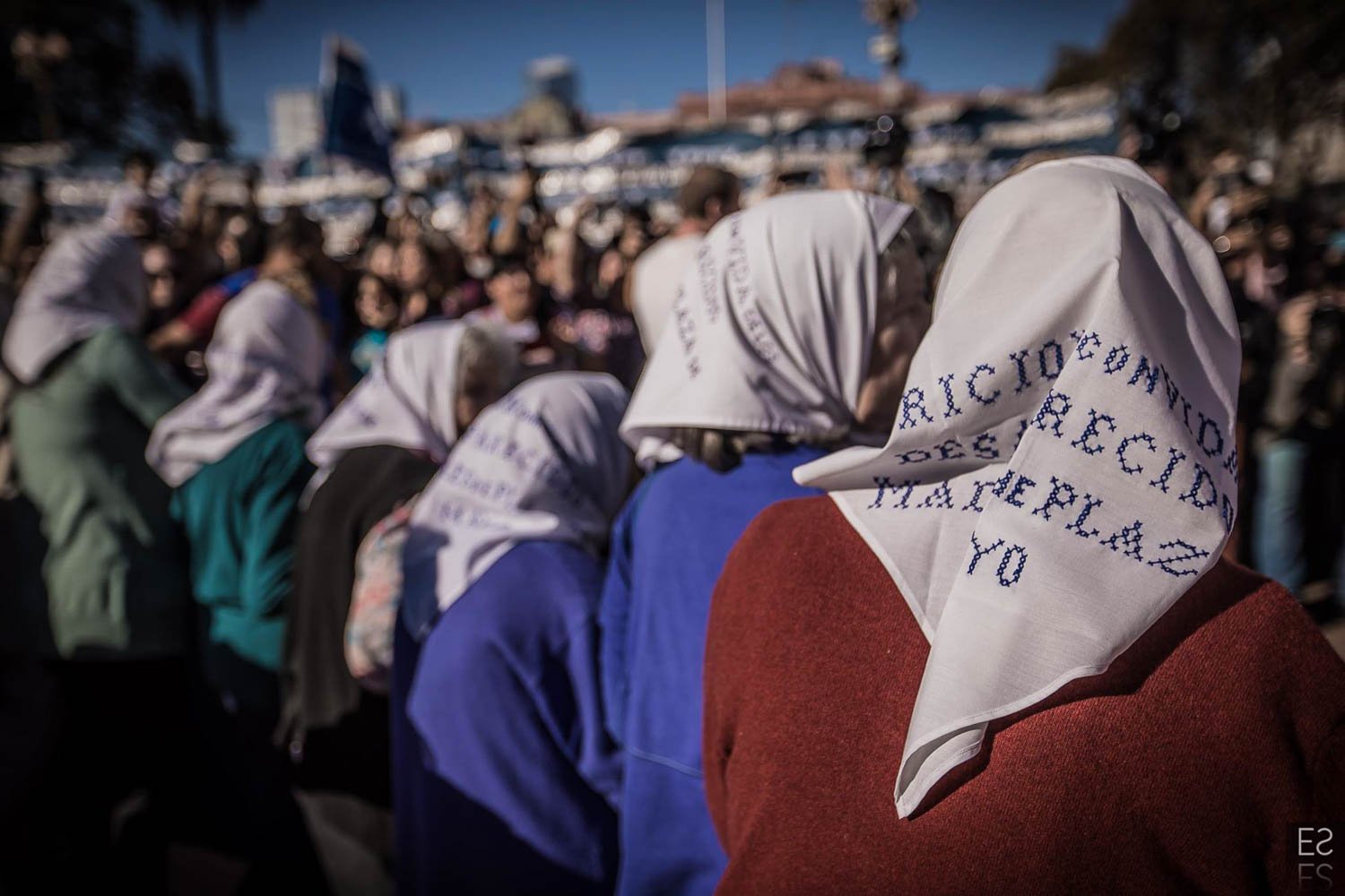 Fotografía de Estanislao Santos: Las madres siguen marchando