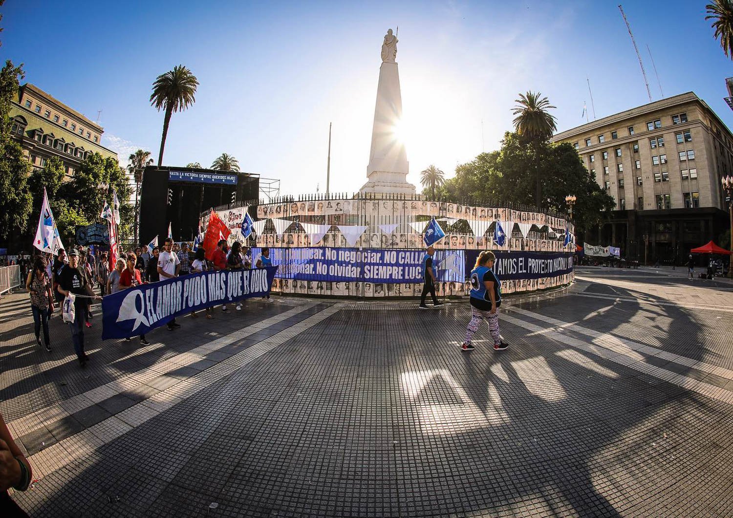 Fotografía de Estanislao Santos: Las madres siguen marchando