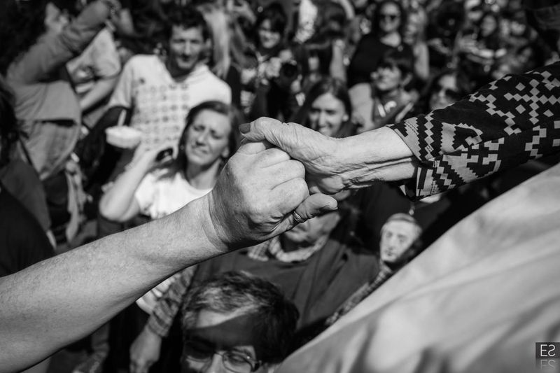 Fotografía de Estanislao Santos: Las madres siguen marchando