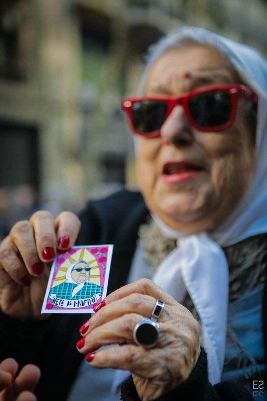 Fotografía de Estanislao Santos: Las madres siguen marchando