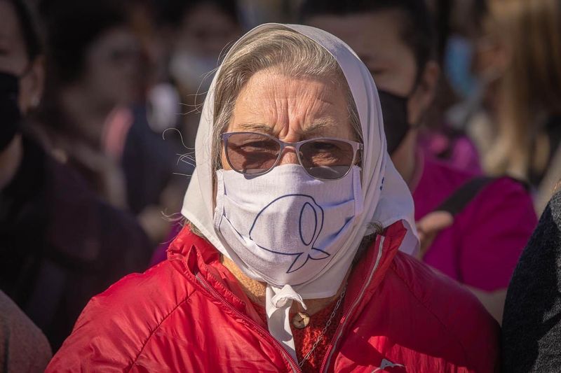 Fotografía de Estanislao Santos: Las madres siguen marchando
